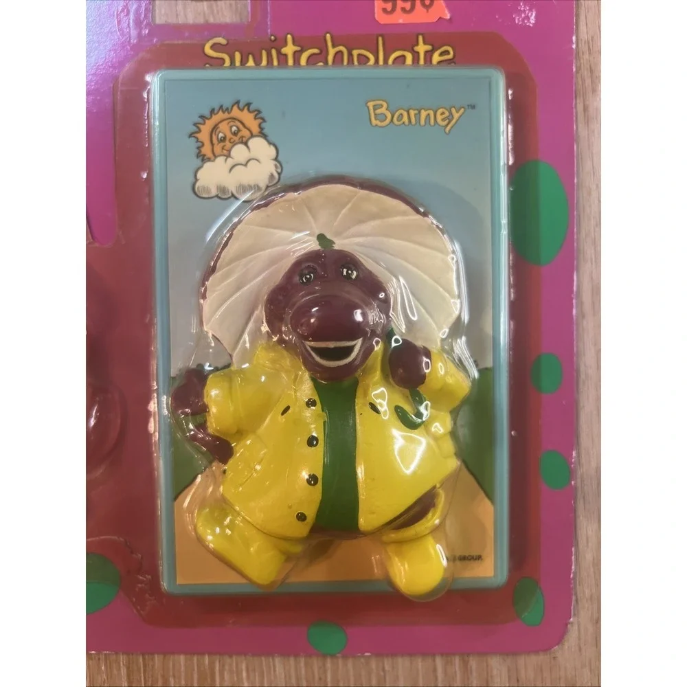 Vintage Barney Switchplate Light Switch Plate Y2K *NEW*